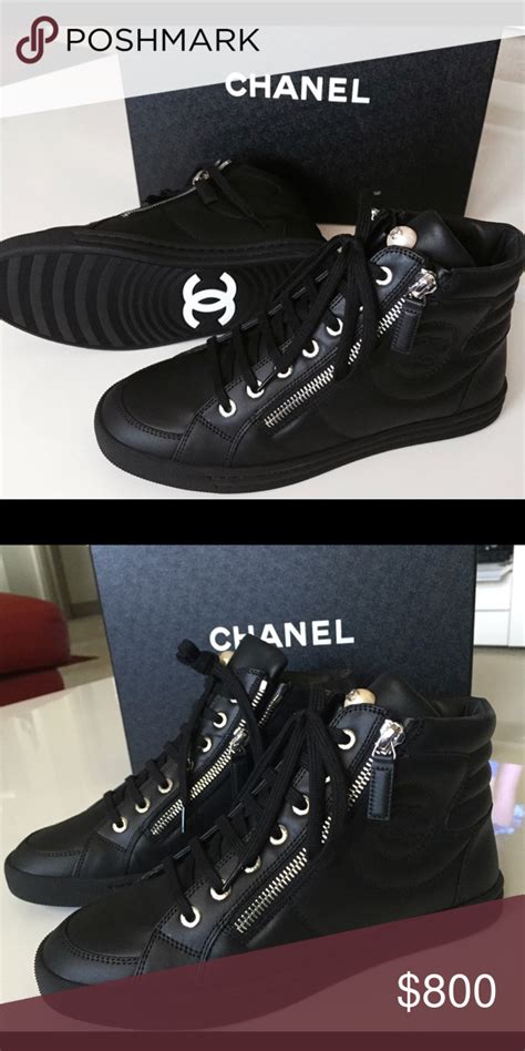 chanel snecker|authentic chanel sneakers.